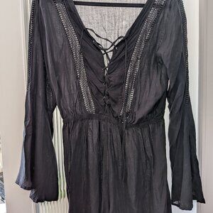 La vie en Rose Aqua cover up size M